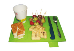 Multi-Functinal Foldable Cutting Board &Tray