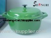 cast iron stock pot