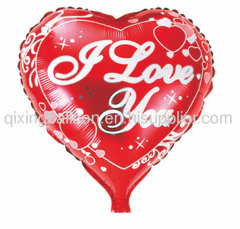 heart foil balloon wedding party decoration