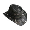 Women's western straw cowboy hats