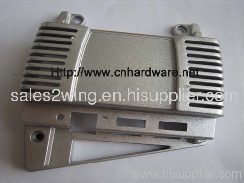 Connector box cover by die casting process
