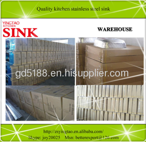 Kitchen sink single bowl 600*450mm, 24 *18 