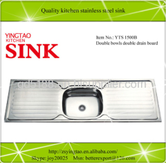 Butterfly corner sink inox wash basin