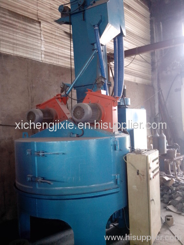 turning plate type shot blasting machines