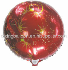 round foil printed balloon