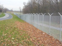 Chain Link Fence used in garden