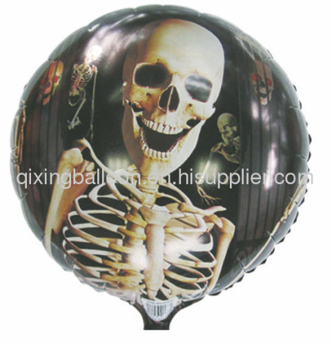 round foil printed balloon