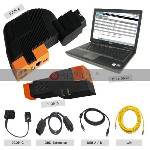 BMW ISIS ICOM WITH DELL LAPTOP