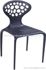 PP hollow seat back supernatural side chairs