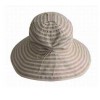 packable ribbon bucket hats sun protection