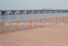 WPC rail and fence production line