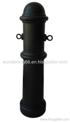 Cast Aluminium bollards