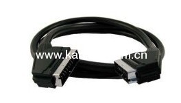 scart cable 21Pin Plug to 21Pin Plug