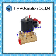 2W160-15 1/2" Round coil 2 way Brass Solenoid valve