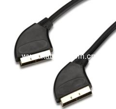 Scart Cable 21 Pin Scart Plug To 21 Pin Plug