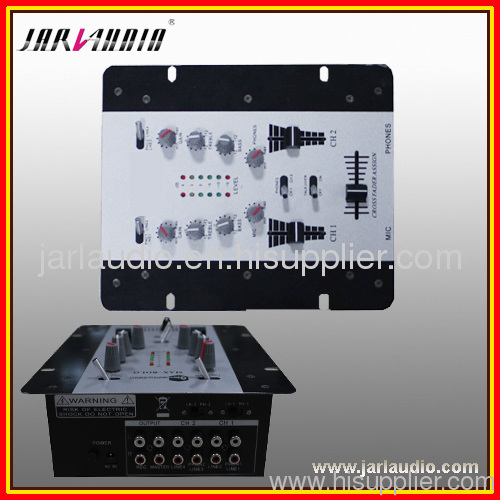 PA audio mixer, audio mixing console