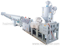 plastic pipe making machine