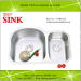 Undermount double bowls kitchen sink