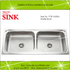 Big bowl double bowls 1160*500mm kitchen sink