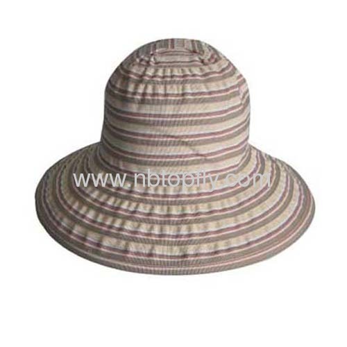 good quality women ribbon summer sun hats UPF50+