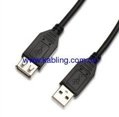 USB 2.0 A male to A Female Cable