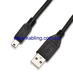 USB Cable 2.0 AM TO MINI 5P BM