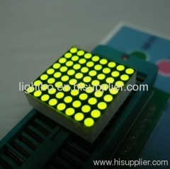 1.9mm 8 x 8 Ultra Green Dot Matrix LED Display