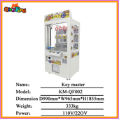 Key master prize vending game machine