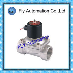 1.5" Large flow threaded connection 2 way SS316 Water valves 2S400-40 SUS-40
