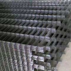 Black Iron Wire Welded Mesh Panel