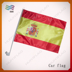 advertising car window flags with pole
