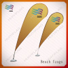 beach feather flags with base