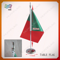 international table desk flag with stand