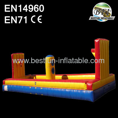 Inflatable Bungee Run With Basketbal
