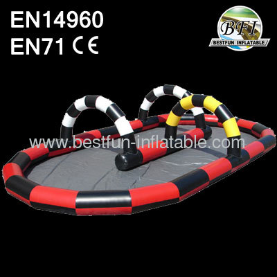 Inflatable Car Race Go-Kart Track