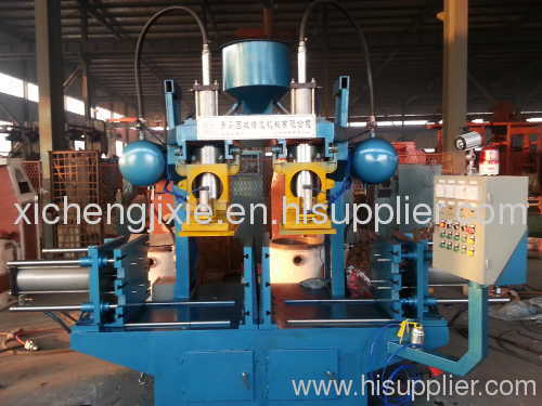 double working stations core making machine