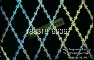 HESLY Welded Razor Mesh Fence