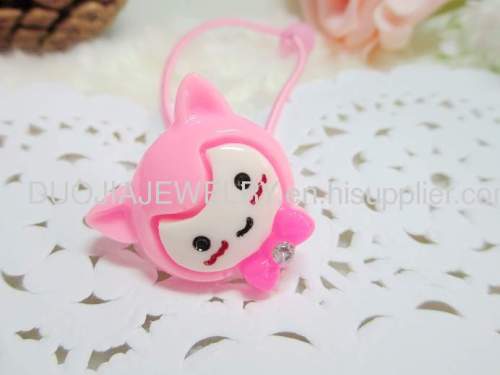 Children Hair accessories, Children Hair ornament DBFS1103 Hello Kitty Hair Rubber Band /Hair Elastic Band