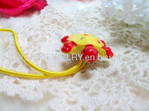 Children Hair accessories, Children Hair ornament Fancy DBFS1106 Tortoise Shape Hair Rubber Band /Hair Elastic Band