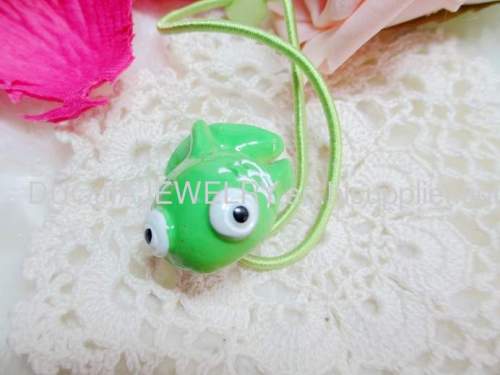 Children Hair accessories, Children Hair ornament Fancy Handmade DBFS1107 Fish Hair Rubber Band /Hair Elastic Band