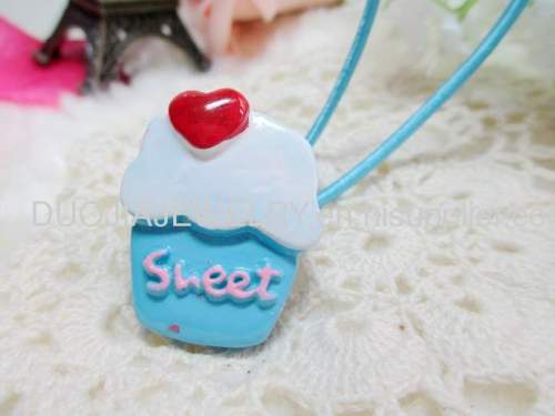 Hair Elastic Band Hair Accessories New type sweet cake