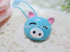 Children Hair accessories, Children Hair ornament Fancy DBFS1112Pig Shape Hair Rubber Band /Hair Elastic Band