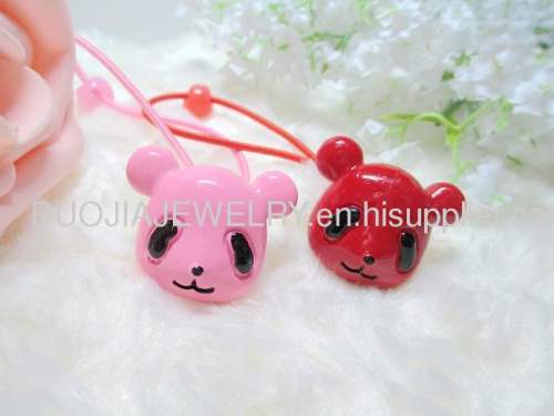 Children Hair accessories, Children Hair ornament Fancy DBFS1113 Small Bear Shape Hair Rubber Band /Hair Elastic Band