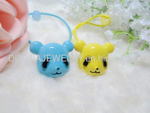 Children Hair accessories, Children Hair ornament Fancy DBFS1113 Small Bear Shape Hair Rubber Band /Hair Elastic Band