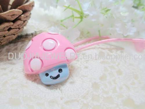 Children Hair accessories, Children Hair ornament DBFS1116 Mushroom Shape Hair Rubber Band /Hair Elastic Band