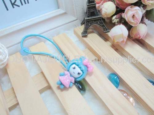 Fancy DBFS1118 beautiful girl shape Rubber Bands/Hair Elastic Bands Children Hair accessories, Children Hair ornament