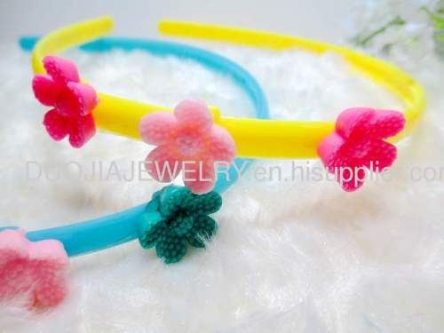 Children Hair accessories, Children Hair ornament Fancy Handmade FG1101 beautiful Flower Shape Hair Band /Hair Band