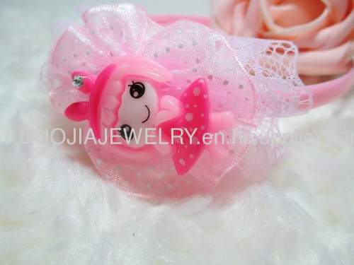 Children Hair accessories, Children Hair ornament 2012 Fancy FG1103 beautiful Girl Shape Hair Band esign /Hair Band