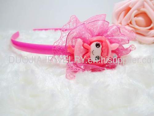 Children Hair accessories, Children Hair ornament 2012 Fancy FG1103 beautiful Girl Shape Hair Band esign /Hair Band