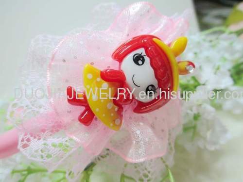 Children Hair accessories, Children Hair ornament 2012 Fancy FG1103 beautiful Girl Shape Hair Band esign /Hair Band